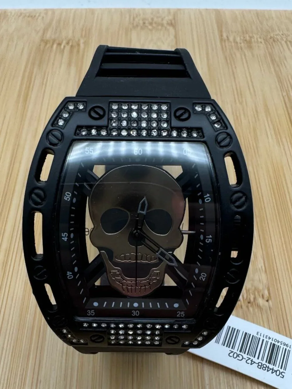 ED HARDY Skull Men's Quartz Movement Analog Watch